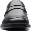 Clarks Un Aldric Step Mocassini Uomo Pelle Nera Comfort-3