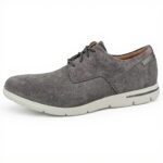 Clarks Vennor Walk Scarpe Stringate Uomo Grigio Suede