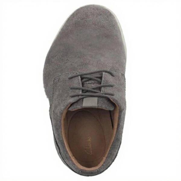 Clarks Vennor Walk Scarpe Stringate Uomo Grigio Suede