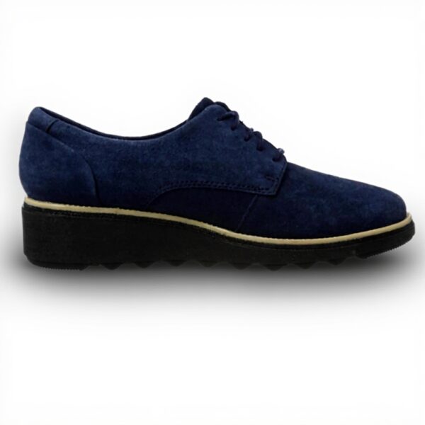 Clarks Wallabee Mocassino Uomo Blu Navy Suede Scarpe Basse