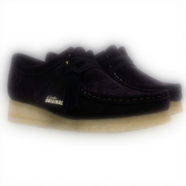 Clarks Wallabee Mocassino Uomo Camoscio Premium Oxford