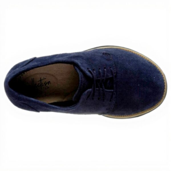 Clarks Wallabee Mocassino Uomo Blu Navy Suede Scarpe Basse