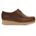 Clarks Wallabee Padmora Scarpe Oxford Donna Pelle Comoda