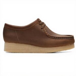 Clarks Wallabee Padmora Scarpe Oxford Donna Pelle Comoda