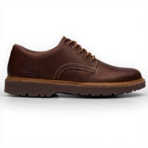 Clarks Weltridge Low Uomo Scarpe Pelle Cera D Api