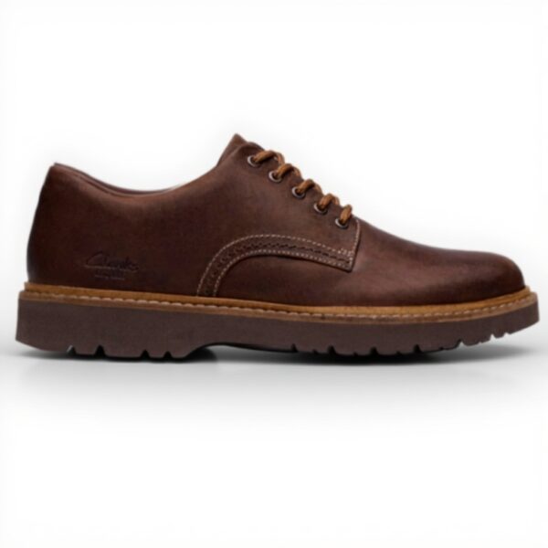 Clarks Weltridge Low Uomo Scarpe Pelle Cera D Api