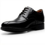 Clarks Whiddon Pace Oxford Uomo Pelle Nera Scarpe Stringate