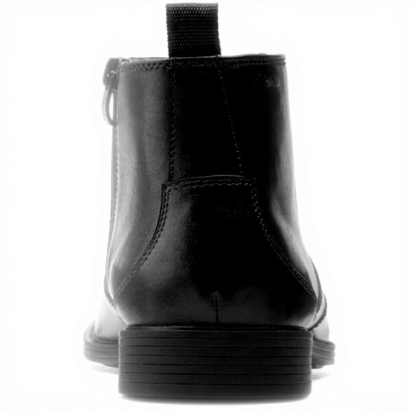 Stivaletto Uomo Clarks Whiddon Zip Impermeabile Pelle Nera