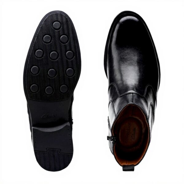 Stivaletto Uomo Impermeabile Clarks Nero Puro Piacere