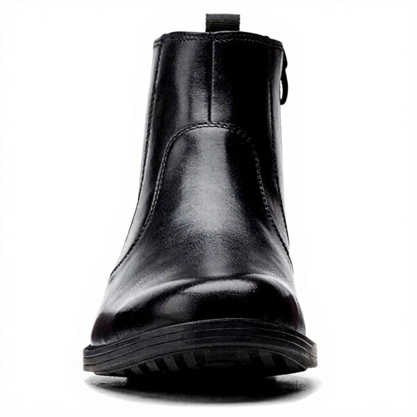 Stivaletto Uomo Clarks Whiddon Zip Impermeabile Pelle Nera