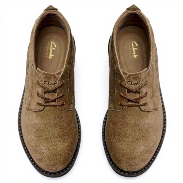 Scarpe Chukka Uomo Newford Mid Pelle Scamosciata Clarks