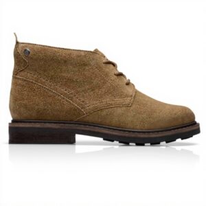 Scarpe Chukka Uomo Newford Mid Pelle Scamosciata Clarks