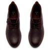 Scarpe Chukka Uomo Newford Mid WP Clarks Marrone Pelle