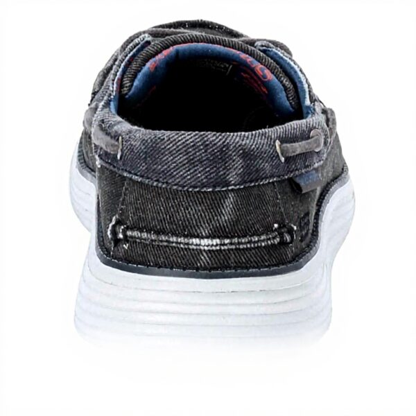 Skechers Status 2.0 Lorano Mocassini Uomo Navy Canvas