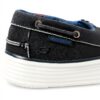 Skechers Status 2.0 Lorano Mocassini Uomo Tela Navy Canvas
