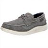 Skechers Status 2.0 Lorano Mocassini Uomo Navy Canvas