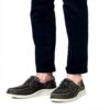 Skechers Status 2.0 Lorano Mocassini Uomo Tela Navy Canvas