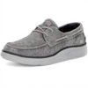 Skechers Status 2.0 Lorano Mocassini Uomo Navy Canvas