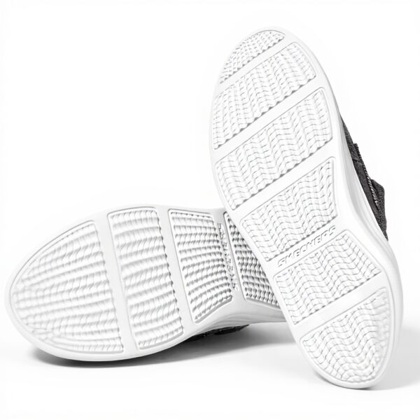 Skechers Status 2.0 Lorano Mocassini Uomo Tela Navy Canvas