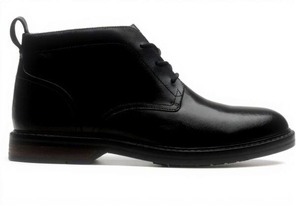 Clarks Aldwin Chukka Uomo Scarpe Chukka Cuoio Nero