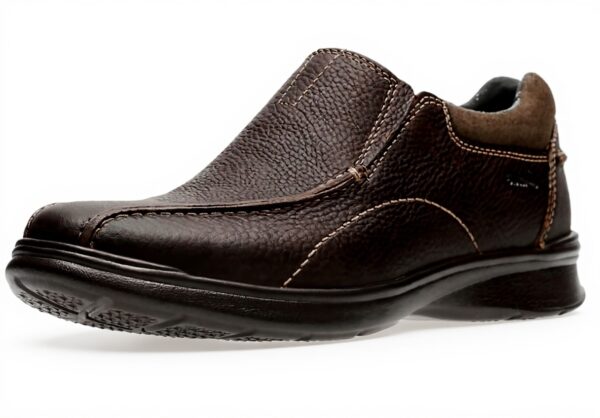 Clarks Cotrell Step Mocassini Uomo Pelle Morbida Larga