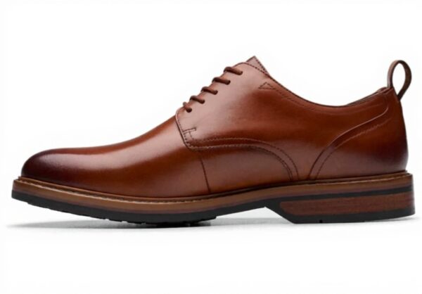 Clarks Pizzo Aldwin Scarpe Stringate Uomo Grigio Marrone