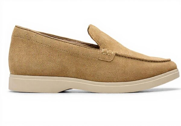 Clarks Torford Easy Mocassino Uomo Suede Loafer Comodo