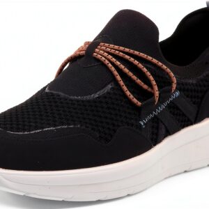 Clarks Ezera Run scarpe donna maglia nera comode plantare-0
