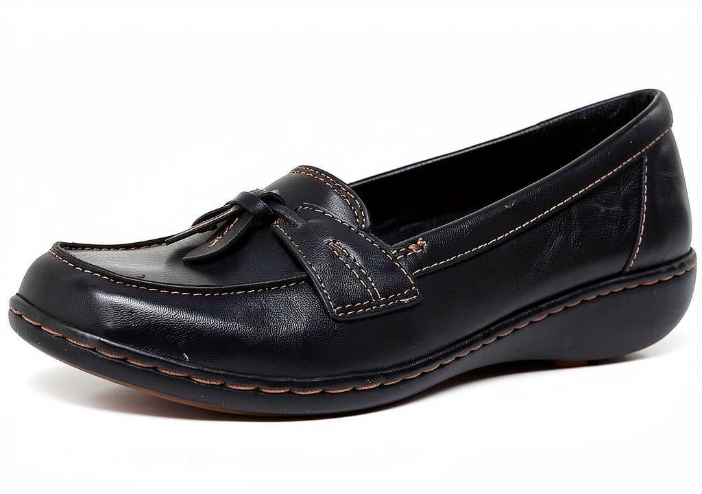 'Clarks Maggio Calendula mocassino slip-on in pelle nera'