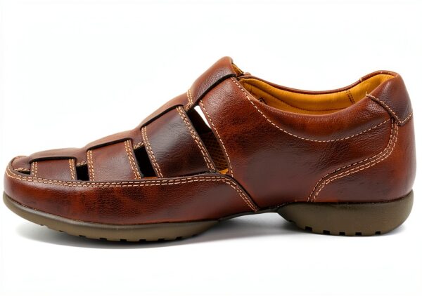 Clarks Pantofole Uomo Marrone Mahogany Leather Comode-3