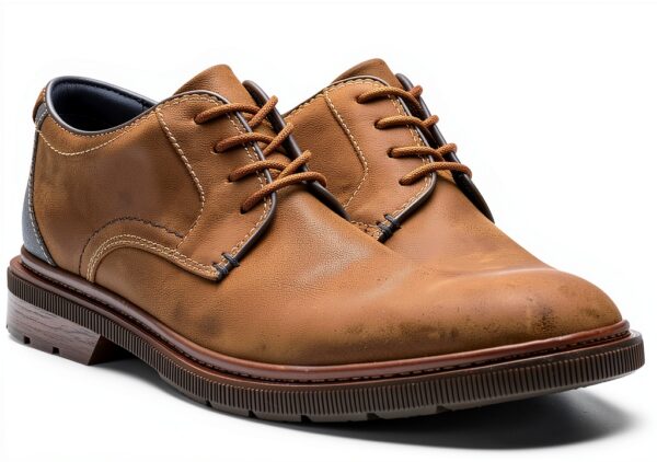 Clarks Scarpe Derby Uomo Pelle Cera dApe Suola Gomma-4