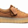 CLARKS Torhill Lace Dark Sand Nubuck Scarpe Unisex Adulto-0