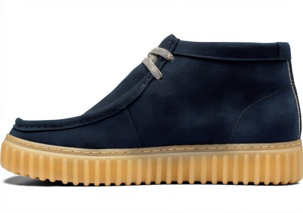 Stivali Uomo Camoscio Blu Comfort Design Casual Amazon-1