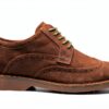 Clarks Scarpe Uomo Camoscio Marrone Scuro Stringhe Basse-3