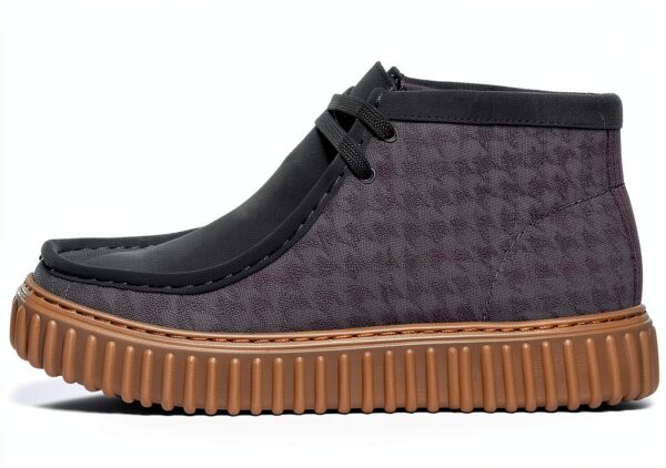 Stivali Clarks Torhill Hi pelle uomo grigio disponibili-1