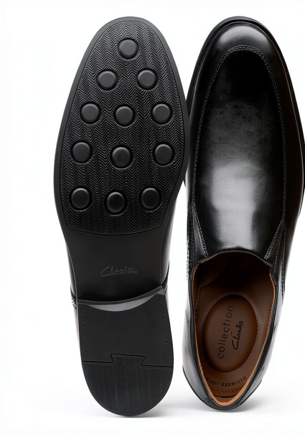 Mocassini Clarks Whiddon Step pelle uomo casual semi formale-3
