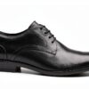 Scarpe Clarks Uomo Pelle Nera Lacci Comodo Gomma-1