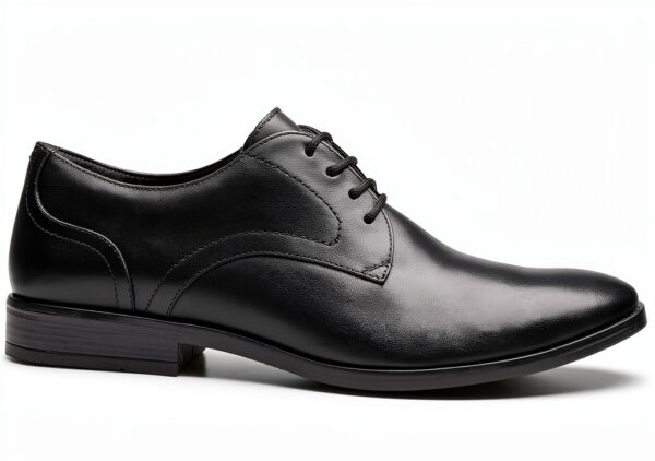 Scarpe Clarks Uomo Pelle Nera Lacci Comodo Gomma-1