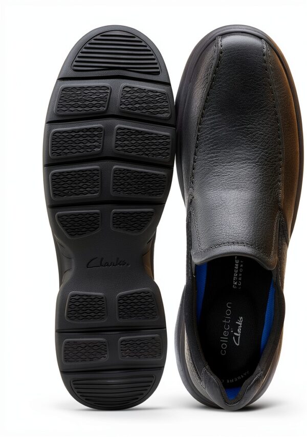 Clarks Scarpe Uomo Pelle Morbida Comode Basse Mocassini-3