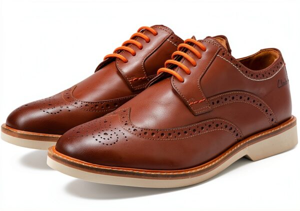 Clarks Atticus LT Limit Scarpe Uomo Pelle Scamosciata Brogue-0