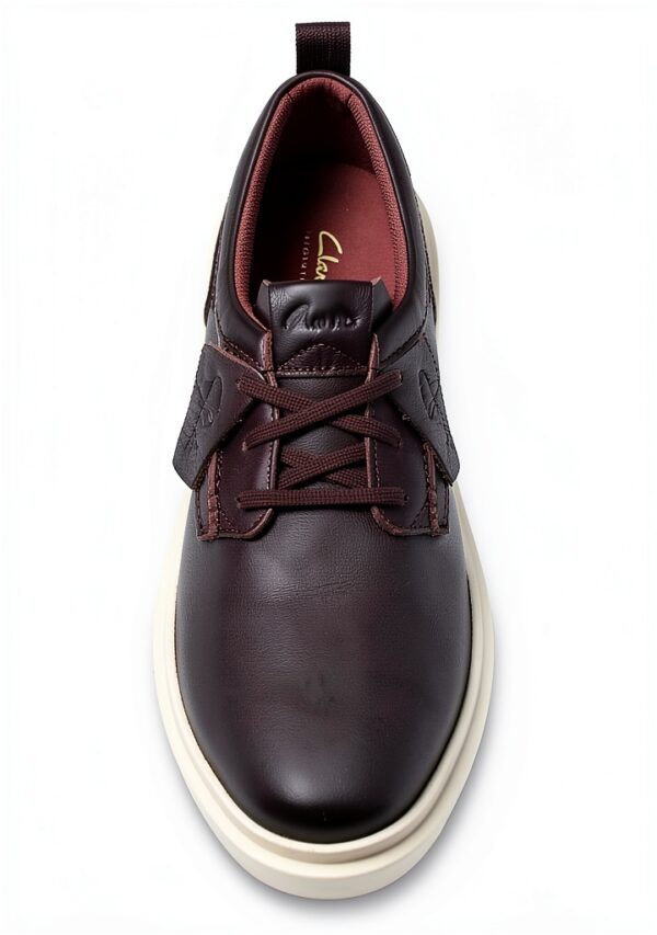 Scarpe basse Clarks Pelle Marrone comfort plantare uomo-5