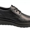 Clarks Polden Lace Black Leather Scarpe Uomo Comode-2