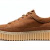 CLARKS Torhill Lace Dark Sand Nubuck Scarpe Unisex Adulto-1
