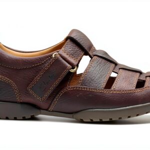 Clarks Pantofole Uomo Marrone Mahogany Leather Comode-0