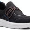 Clarks Scarpe basse donna comfort morbidezza Nero Combi-1