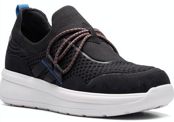 Clarks Scarpe basse donna comfort morbidezza Nero Combi-1