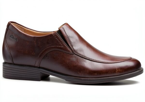 Clarks Whiddon Step mocassino uomo pelle comodo elegante-4