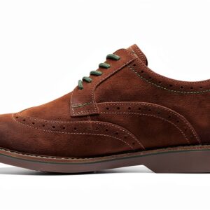 Clarks Scarpe Uomo Camoscio Marrone Scuro Stringhe Basse-0