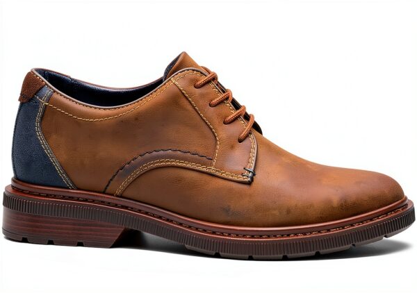 Clarks Scarpe Derby Uomo Pelle Cera dApe Suola Gomma-1