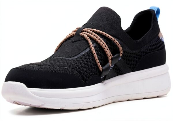 Clarks Scarpe basse donna comfort morbidezza Nero Combi-4